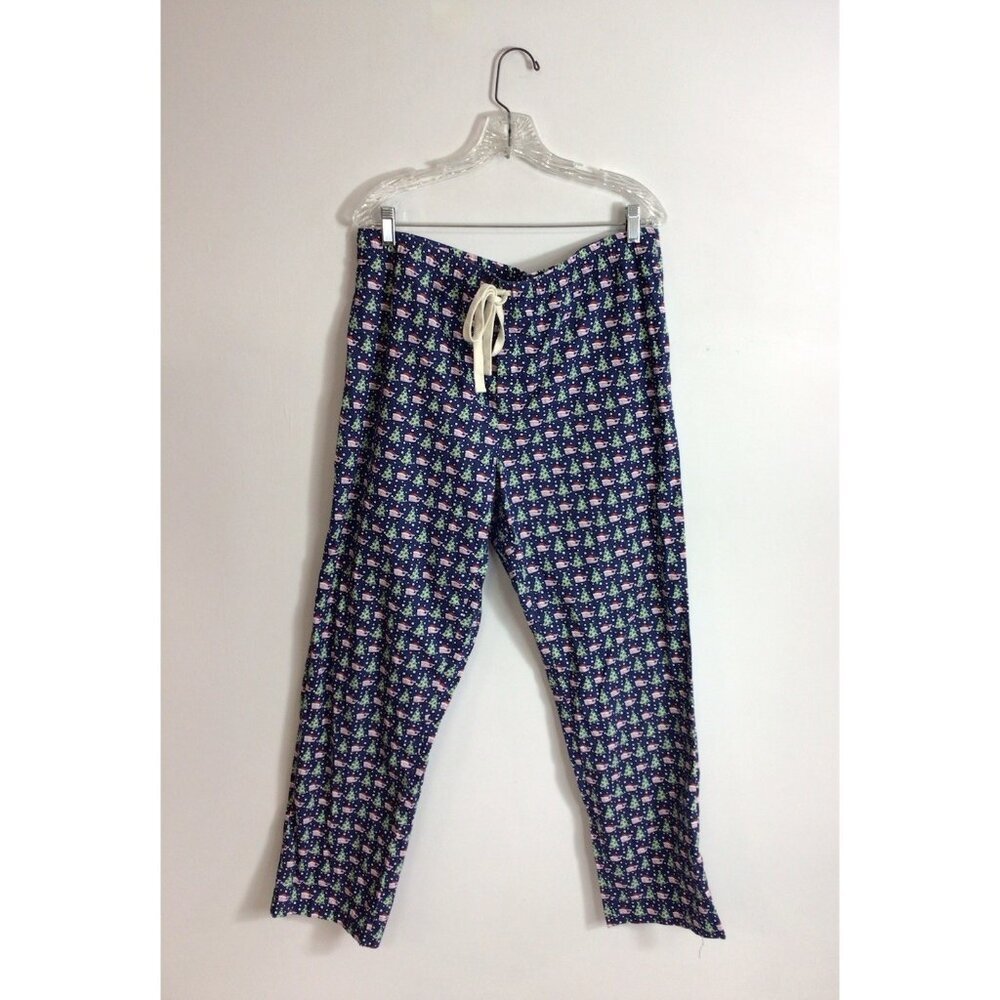 Vineyard Vines Pajama Pants Santa Whale Mens Large